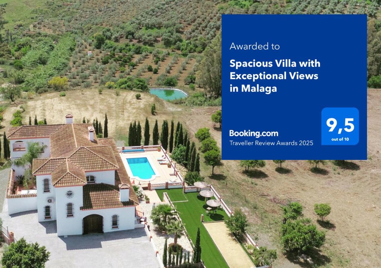 Spacious Villa With Exceptional Views In Malaga Casarabonela Екстер'єр фото