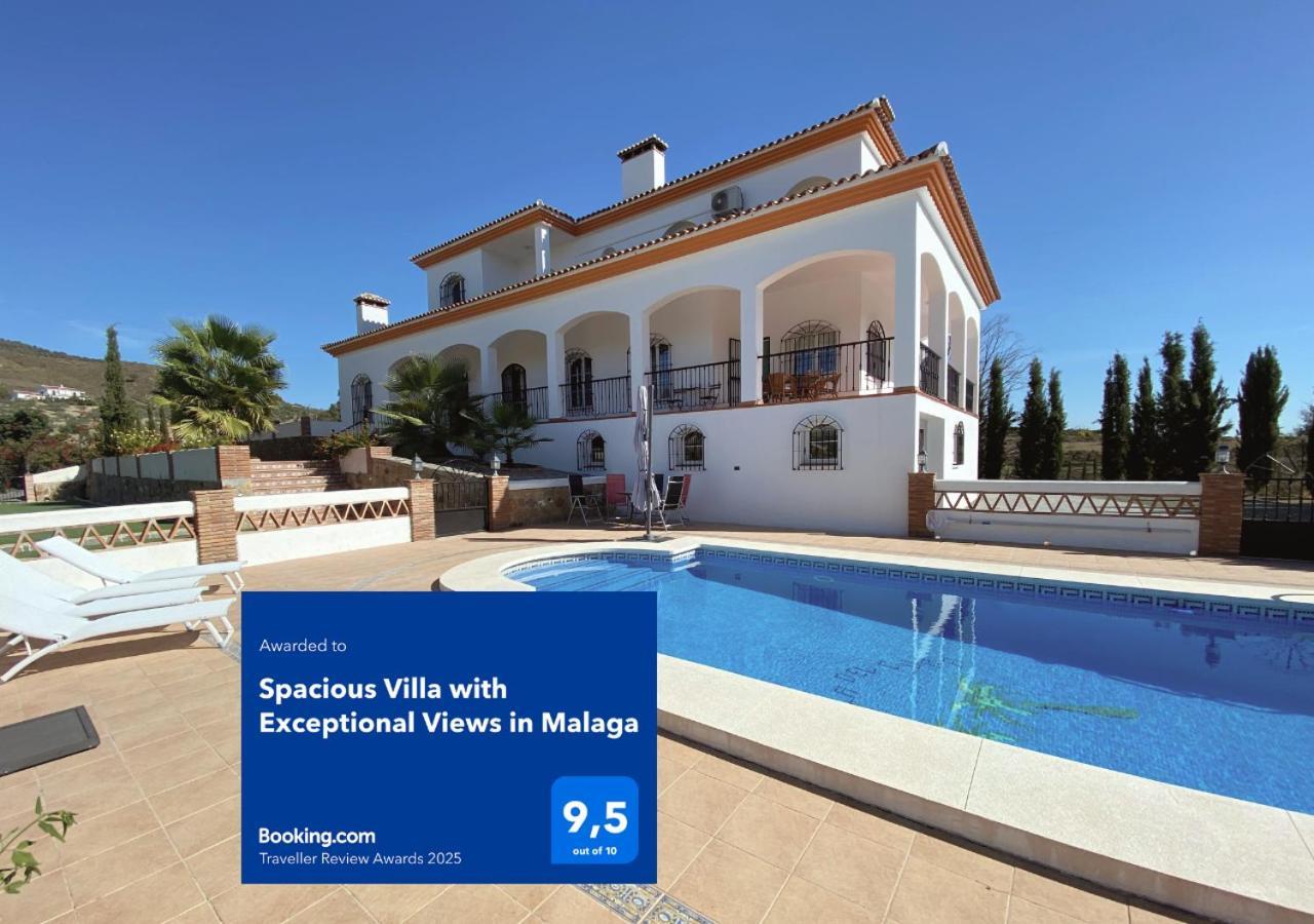 Spacious Villa With Exceptional Views In Malaga Casarabonela Екстер'єр фото